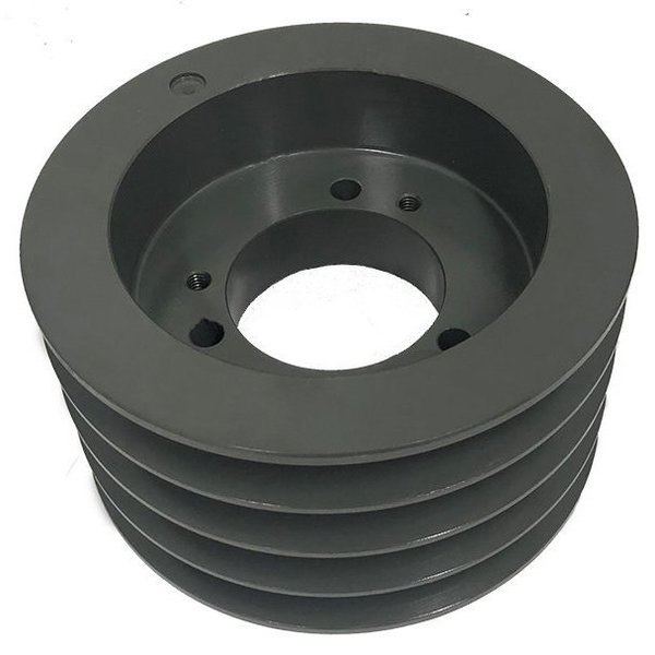 B B Manufacturing Bushing 4 Groove V-Belt Pulley 8.9 inch OD 4C85E